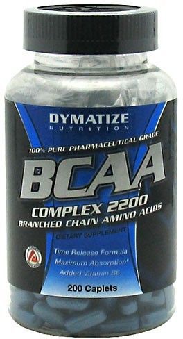 BCAA Dymatize - 200 Cápsulas